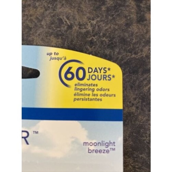 Febreze Moonlight Breeze Car Interior Vent Clips Air Freshener 2 Ct Truck, Auto - Picture 2 of 2